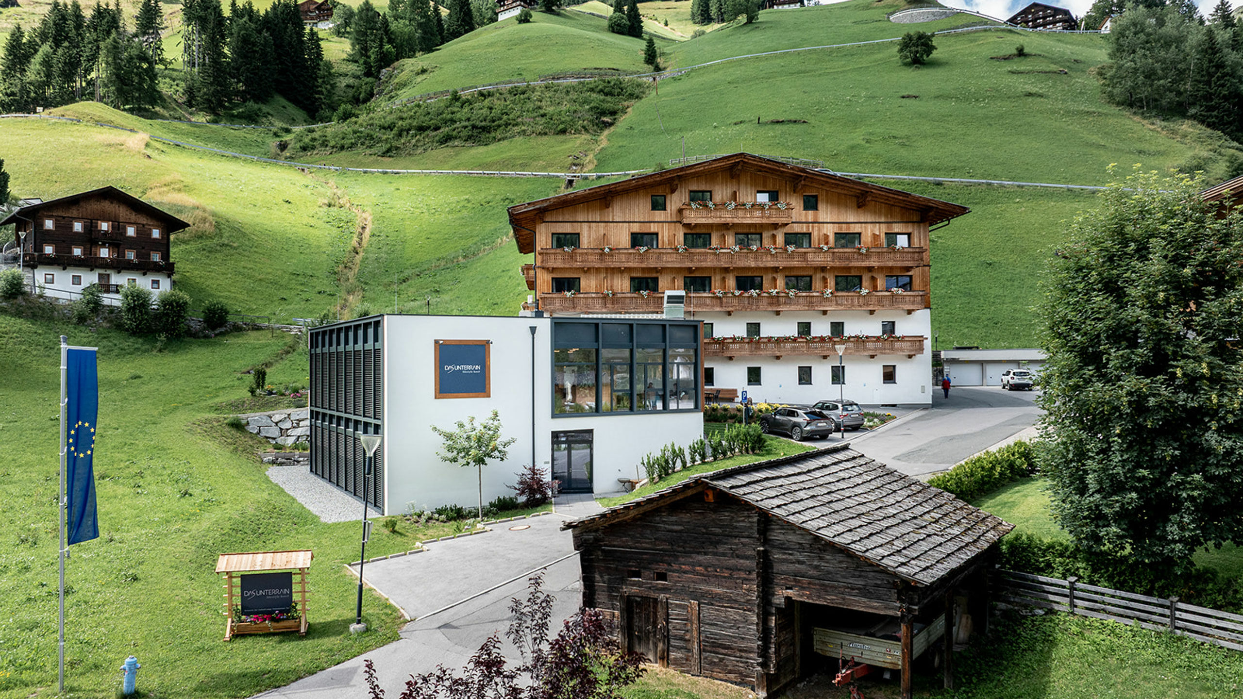 Das Unterrain Lifestyle Hotel - https://www.dasunterrain.com